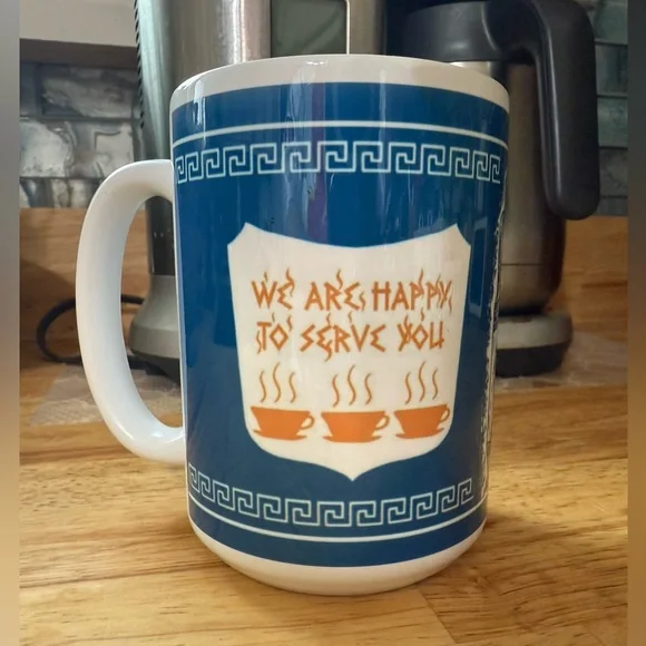 Happy To Serve You Greek NYC  Mug - Picture 3 of 3